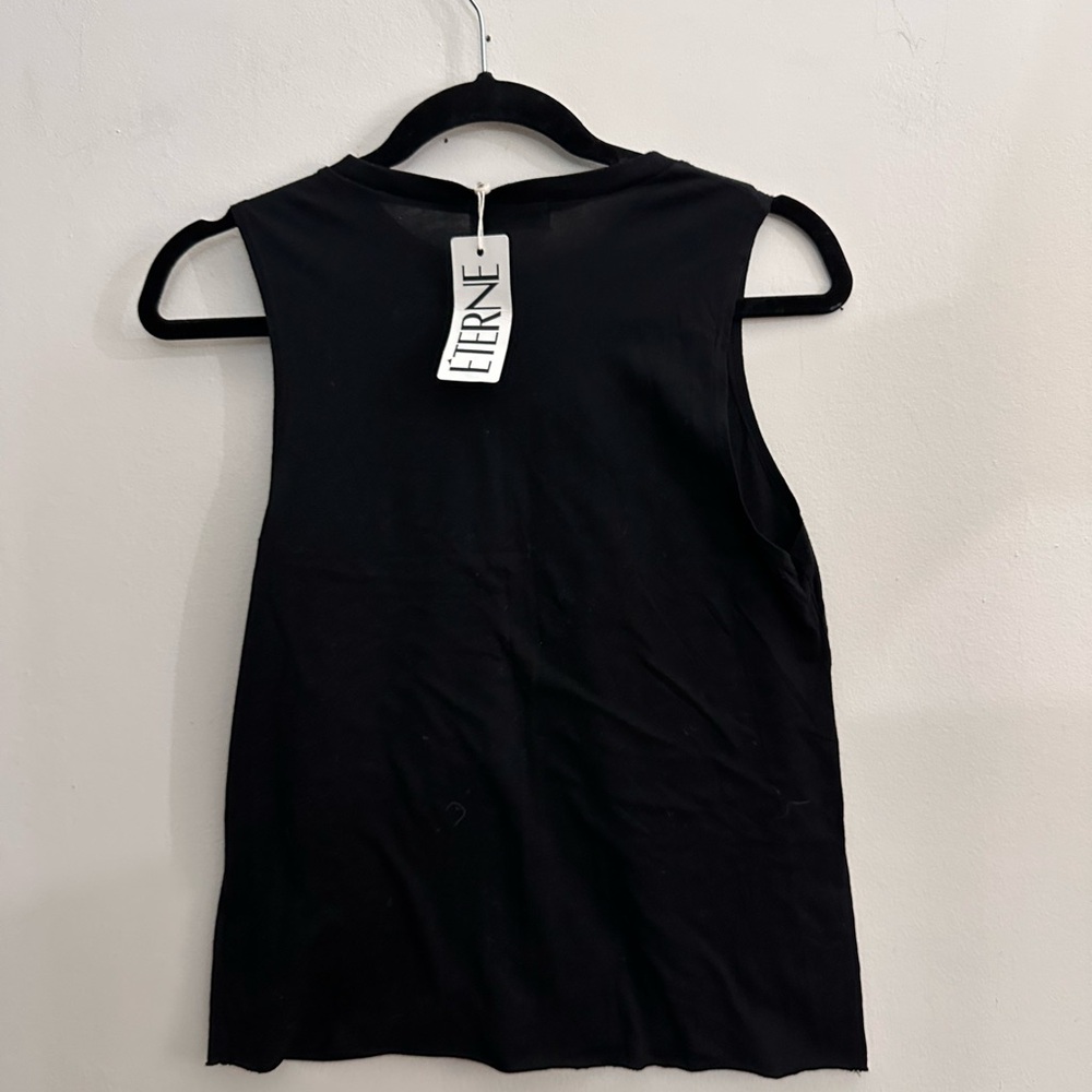 NWT Eterne Boyfriend Tank Bundle Black and White size XS - Picture 5 of 6